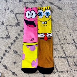 SpongeBob SquarePants & Patrick Star Socks